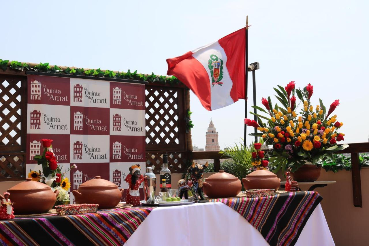 La Quinta De Amat Otel Lima Dış mekan fotoğraf