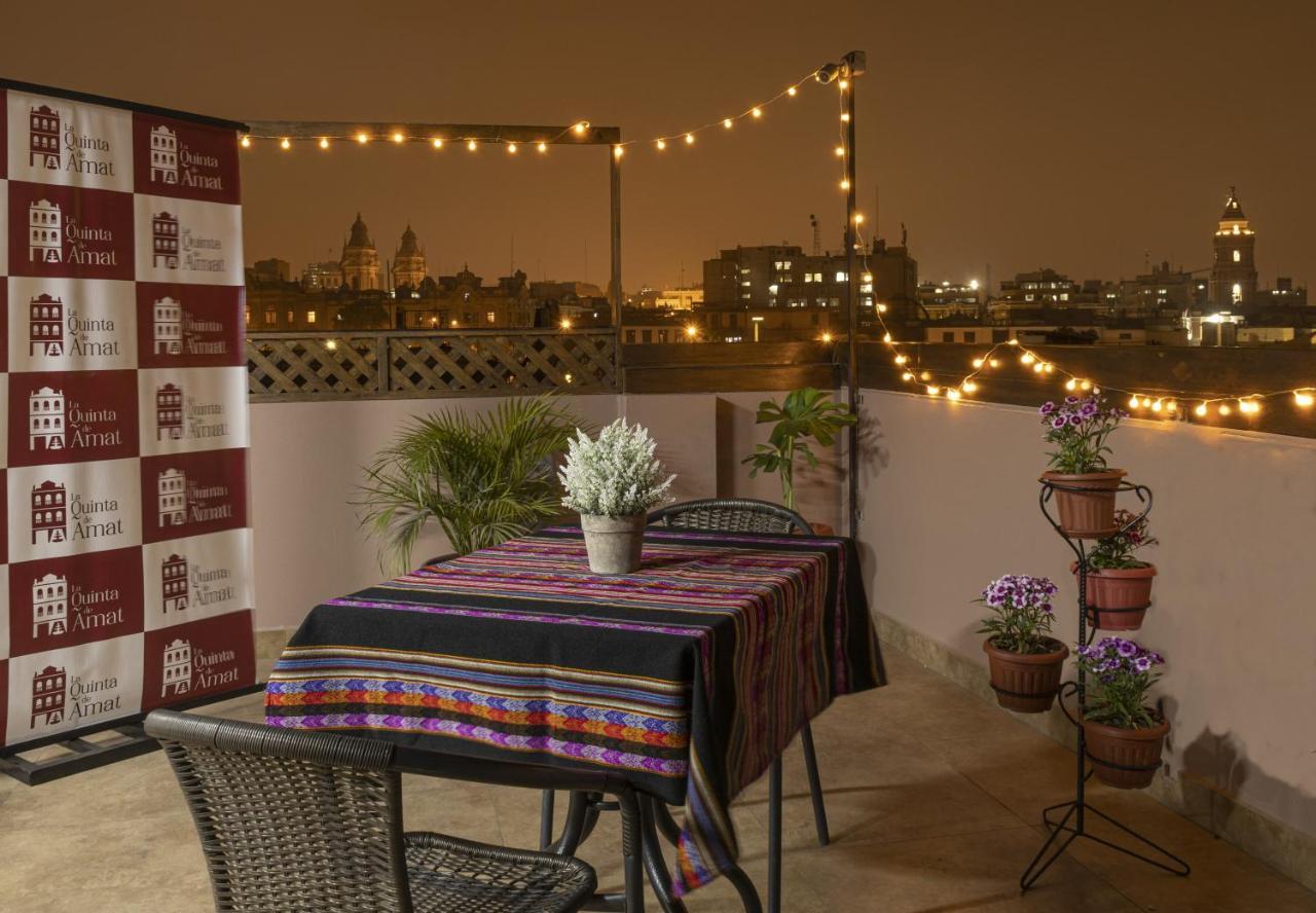 La Quinta De Amat Otel Lima Dış mekan fotoğraf